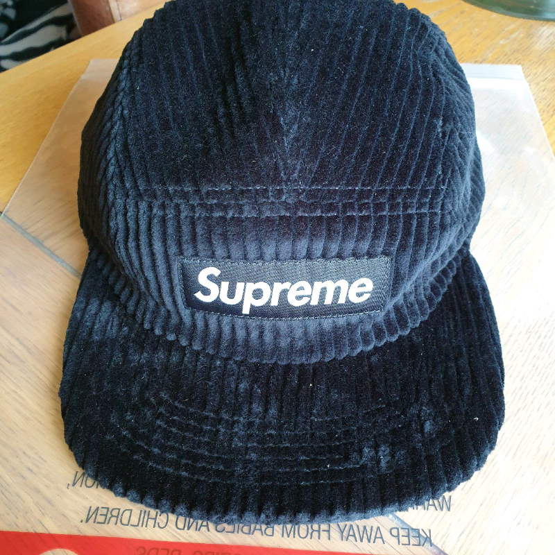 supreme wide wale corduroy hat